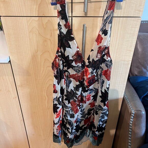 Free People Velvet Burn Out Tunic/Mini Dress - Picture 5 of 6